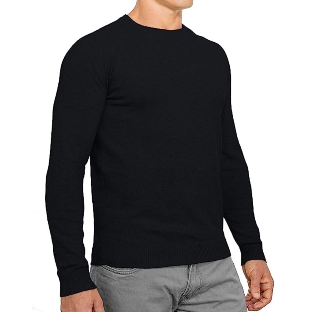 Black Sweater Crewneck XXL
